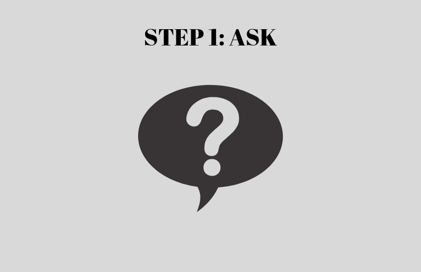 step -1 manifesting ask for what you want